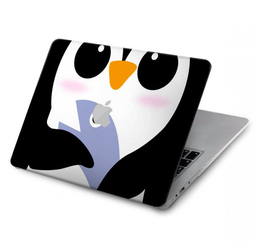 W2631 Cute Baby Penguin Hülle Schutzhülle Taschen für MacBook Air 13″ (2022,2024) - A2681, A3113