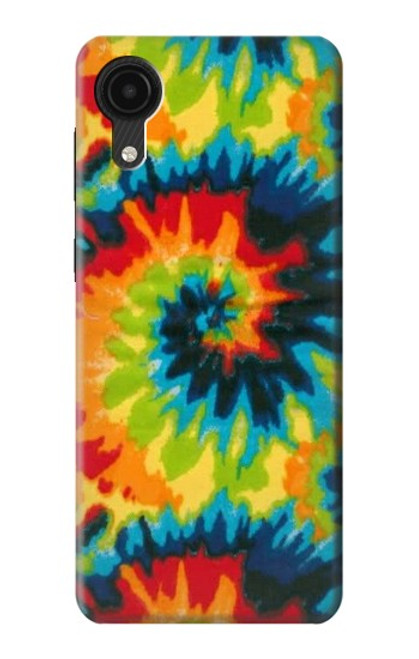 W3459 Tie Dye Hülle Schutzhülle Taschen und Leder Flip für Samsung Galaxy A03 Core