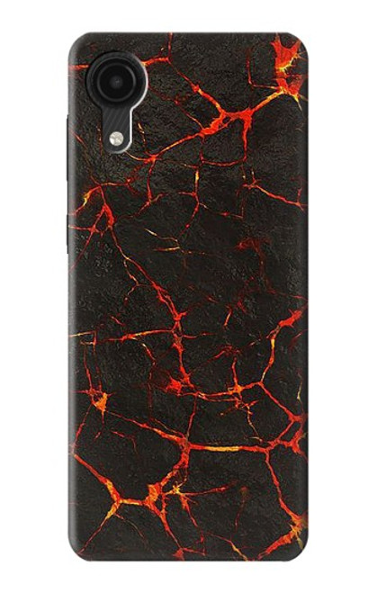W3696 Lava Magma Hülle Schutzhülle Taschen und Leder Flip für Samsung Galaxy A03 Core