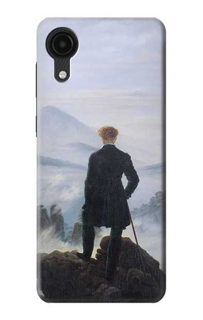 W3789 Wanderer above the Sea of Fog Hülle Schutzhülle Taschen und Leder Flip für Samsung Galaxy A03 Core