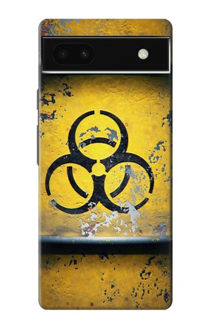 W3669 Biological Hazard Tank Graphic Hülle Schutzhülle Taschen und Leder Flip für Google Pixel 6a