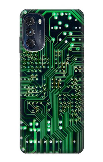 W3392 Electronics Board Circuit Graphic Hülle Schutzhülle Taschen und Leder Flip für Motorola Moto G (2022)