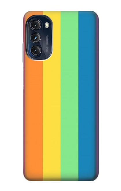 W3699 LGBT Pride Hülle Schutzhülle Taschen und Leder Flip für Motorola Moto G (2022)