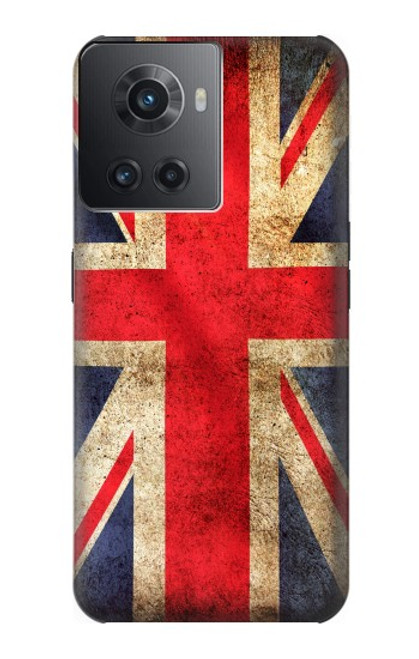 W2303 British UK Vintage Flag Hülle Schutzhülle Taschen und Leder Flip für OnePlus Ace