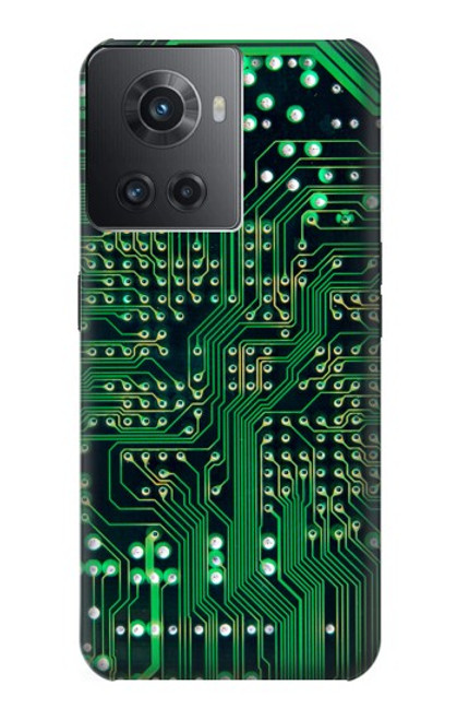 W3392 Electronics Board Circuit Graphic Hülle Schutzhülle Taschen und Leder Flip für OnePlus Ace