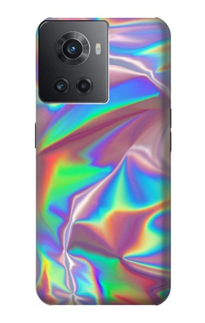 W3597 Holographic Photo Printed Hülle Schutzhülle Taschen und Leder Flip für OnePlus Ace