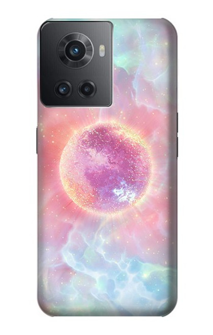 W3709 Pink Galaxy Hülle Schutzhülle Taschen und Leder Flip für OnePlus Ace