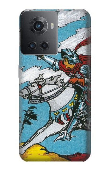W3731 Tarot Card Knight of Swords Hülle Schutzhülle Taschen und Leder Flip für OnePlus Ace