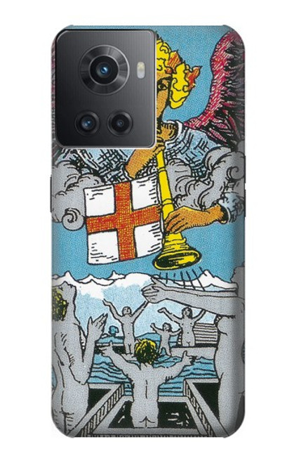 W3743 Tarot Card The Judgement Hülle Schutzhülle Taschen und Leder Flip für OnePlus Ace