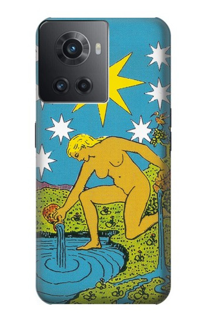 W3744 Tarot Card The Star Hülle Schutzhülle Taschen und Leder Flip für OnePlus Ace