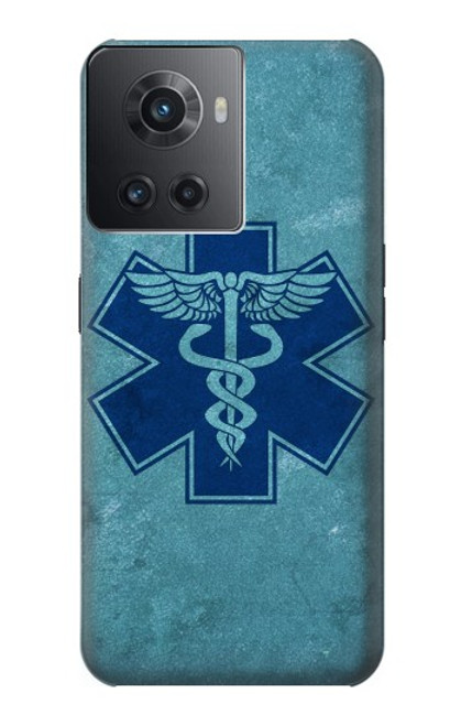 W3824 Caduceus Medical Symbol Hülle Schutzhülle Taschen und Leder Flip für OnePlus Ace