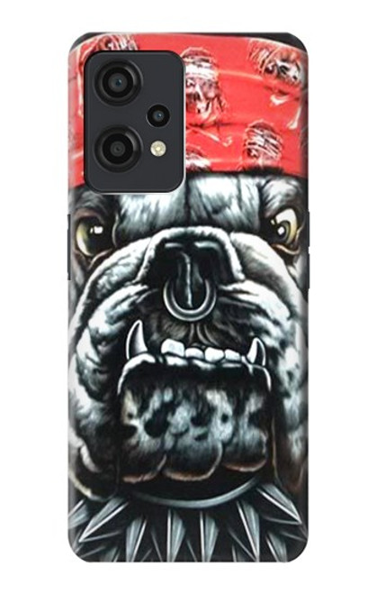 W0100 Bulldog American Football Hülle Schutzhülle Taschen und Leder Flip für OnePlus Nord CE 2 Lite 5G