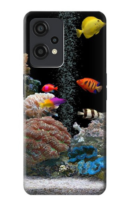 W0226 Aquarium Hülle Schutzhülle Taschen und Leder Flip für OnePlus Nord CE 2 Lite 5G
