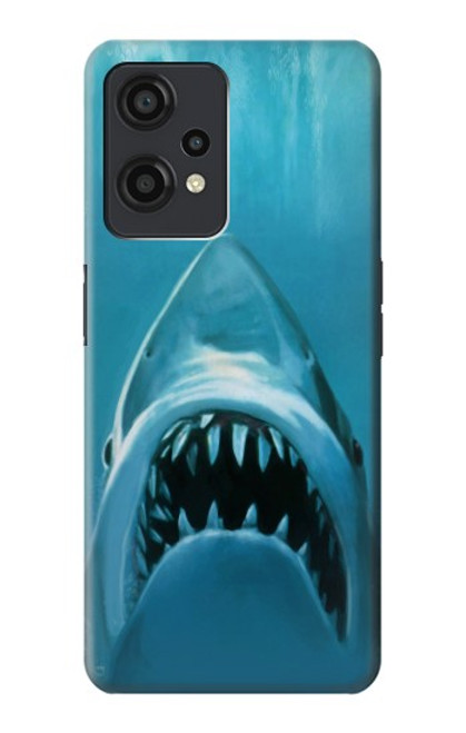 W0830 White Shark Hülle Schutzhülle Taschen und Leder Flip für OnePlus Nord CE 2 Lite 5G