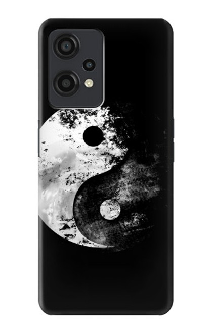 W1372 Moon Yin-Yang Hülle Schutzhülle Taschen und Leder Flip für OnePlus Nord CE 2 Lite 5G