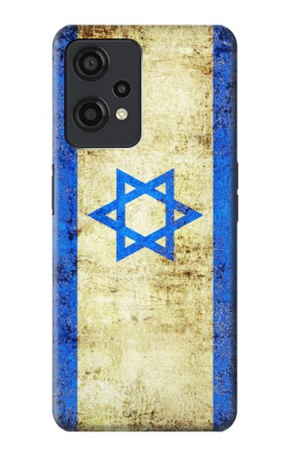 W2614 Israel Old Flag Hülle Schutzhülle Taschen und Leder Flip für OnePlus Nord CE 2 Lite 5G