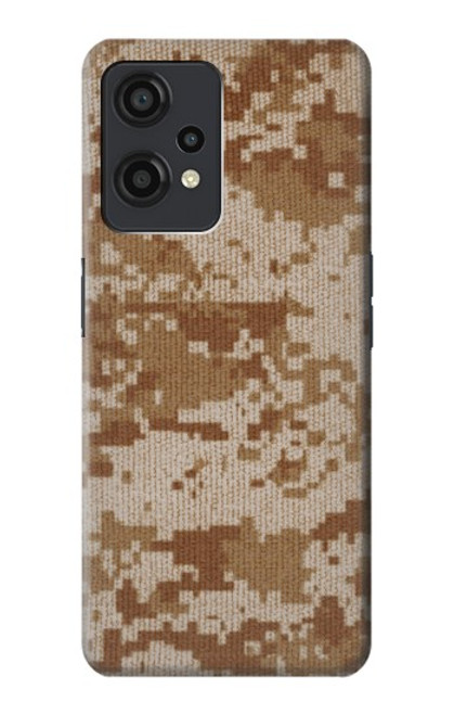 W2939 Desert Digital Camo Camouflage Hülle Schutzhülle Taschen und Leder Flip für OnePlus Nord CE 2 Lite 5G