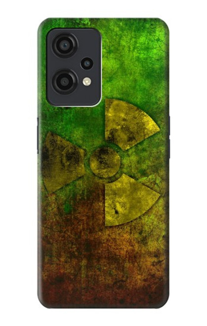 W3202 Radioactive Nuclear Hazard Symbol Hülle Schutzhülle Taschen und Leder Flip für OnePlus Nord CE 2 Lite 5G