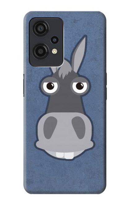 W3271 Donkey Cartoon Hülle Schutzhülle Taschen und Leder Flip für OnePlus Nord CE 2 Lite 5G