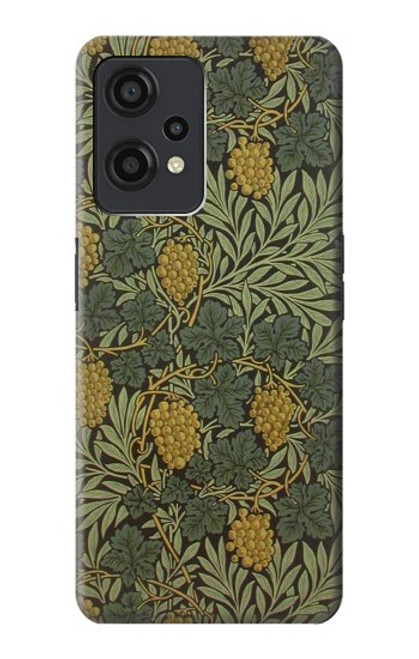 W3662 William Morris Vine Pattern Hülle Schutzhülle Taschen und Leder Flip für OnePlus Nord CE 2 Lite 5G