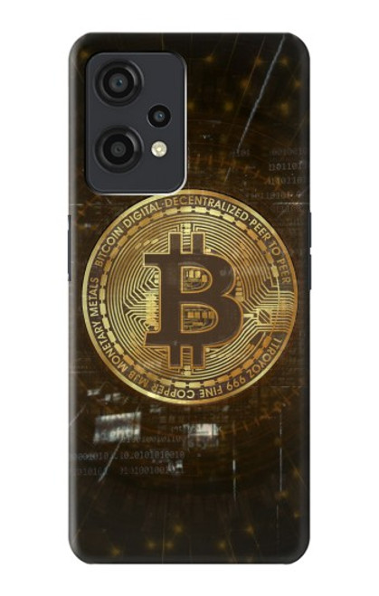W3798 Cryptocurrency Bitcoin Hülle Schutzhülle Taschen und Leder Flip für OnePlus Nord CE 2 Lite 5G