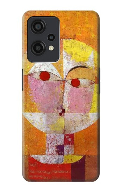 W3811 Paul Klee Senecio Man Head Hülle Schutzhülle Taschen und Leder Flip für OnePlus Nord CE 2 Lite 5G