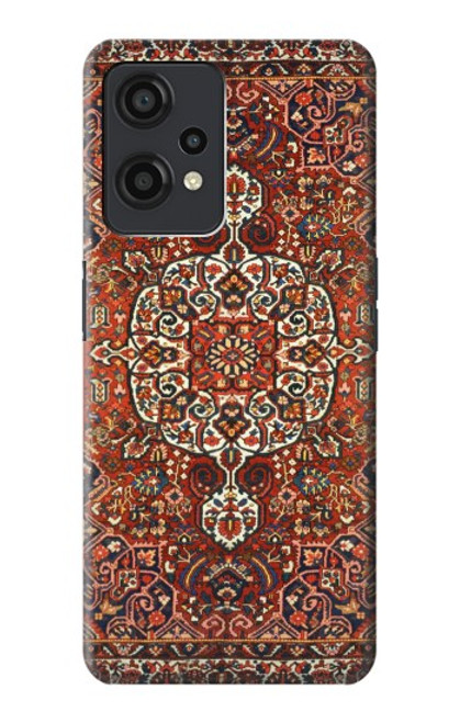 W3813 Persian Carpet Rug Pattern Hülle Schutzhülle Taschen und Leder Flip für OnePlus Nord CE 2 Lite 5G