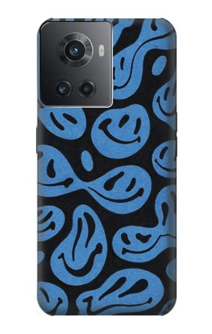 W3679 Cute Ghost Pattern Hülle Schutzhülle Taschen und Leder Flip für OnePlus 10R
