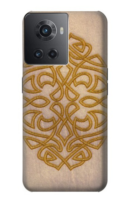 W3796 Celtic Knot Hülle Schutzhülle Taschen und Leder Flip für OnePlus 10R