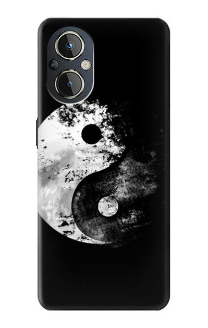W1372 Moon Yin-Yang Hülle Schutzhülle Taschen und Leder Flip für OnePlus Nord N20 5G