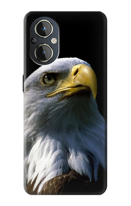 W2046 Bald Eagle Hülle Schutzhülle Taschen und Leder Flip für OnePlus Nord N20 5G