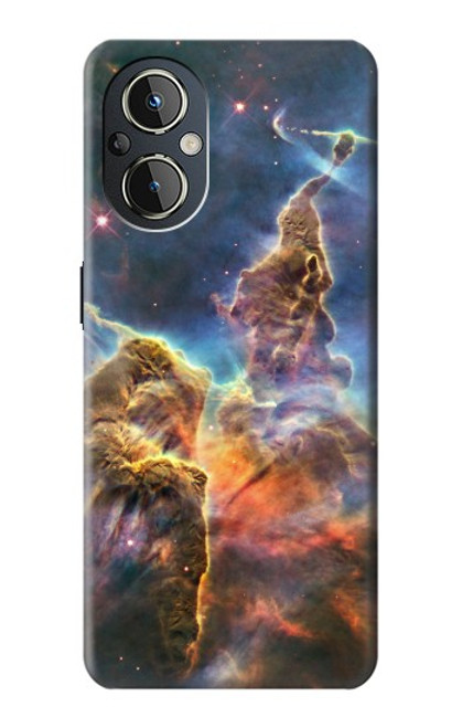 W2822 Mystic Mountain Carina Nebula Hülle Schutzhülle Taschen und Leder Flip für OnePlus Nord N20 5G