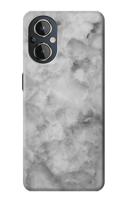 W2845 Gray Marble Texture Hülle Schutzhülle Taschen und Leder Flip für OnePlus Nord N20 5G
