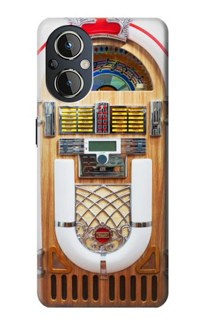 W2853 Jukebox Music Playing Device Hülle Schutzhülle Taschen und Leder Flip für OnePlus Nord N20 5G