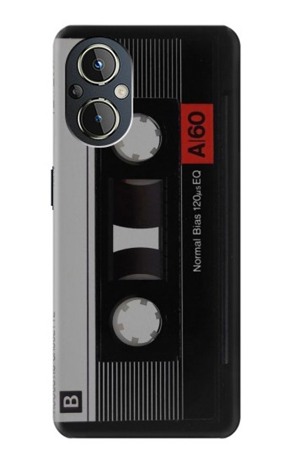 W3516 Vintage Cassette Tape Hülle Schutzhülle Taschen und Leder Flip für OnePlus Nord N20 5G