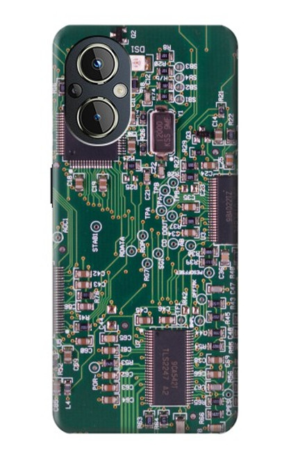 W3519 Electronics Circuit Board Graphic Hülle Schutzhülle Taschen und Leder Flip für OnePlus Nord N20 5G