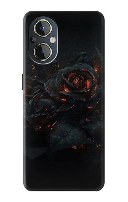 W3672 Burned Rose Hülle Schutzhülle Taschen und Leder Flip für OnePlus Nord N20 5G
