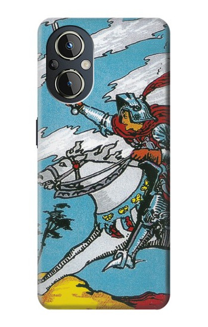 W3731 Tarot Card Knight of Swords Hülle Schutzhülle Taschen und Leder Flip für OnePlus Nord N20 5G