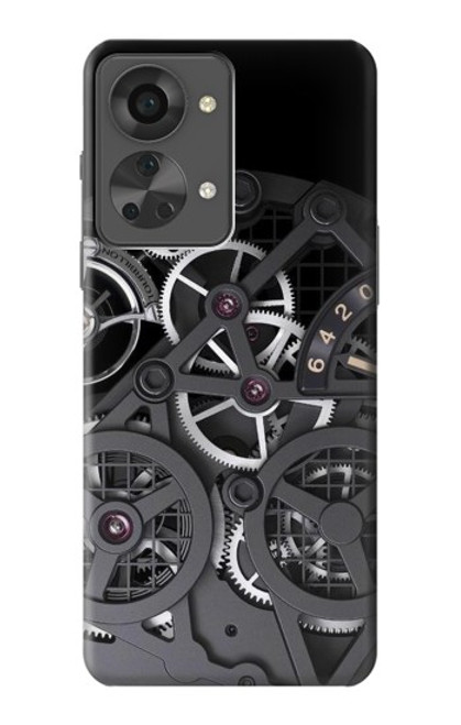 W3176 Inside Watch Black Hülle Schutzhülle Taschen und Leder Flip für OnePlus Nord 2T