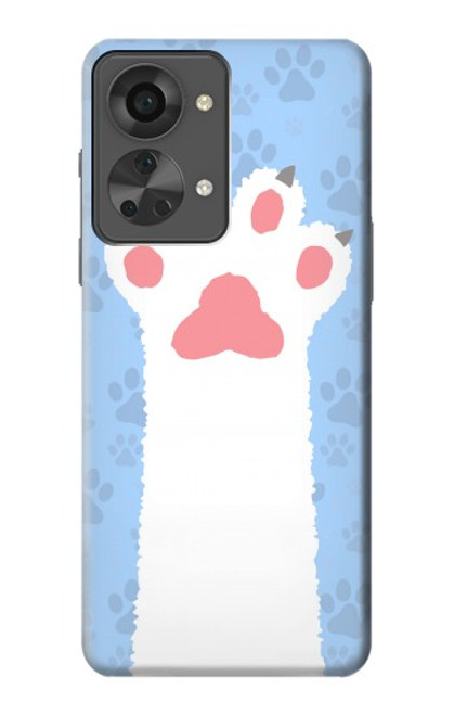 W3618 Cat Paw Hülle Schutzhülle Taschen und Leder Flip für OnePlus Nord 2T
