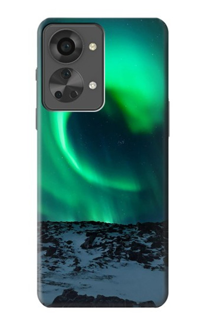 W3667 Aurora Northern Light Hülle Schutzhülle Taschen und Leder Flip für OnePlus Nord 2T