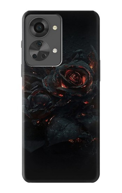 W3672 Burned Rose Hülle Schutzhülle Taschen und Leder Flip für OnePlus Nord 2T