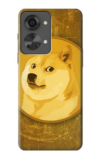 W3826 Dogecoin Shiba Hülle Schutzhülle Taschen und Leder Flip für OnePlus Nord 2T