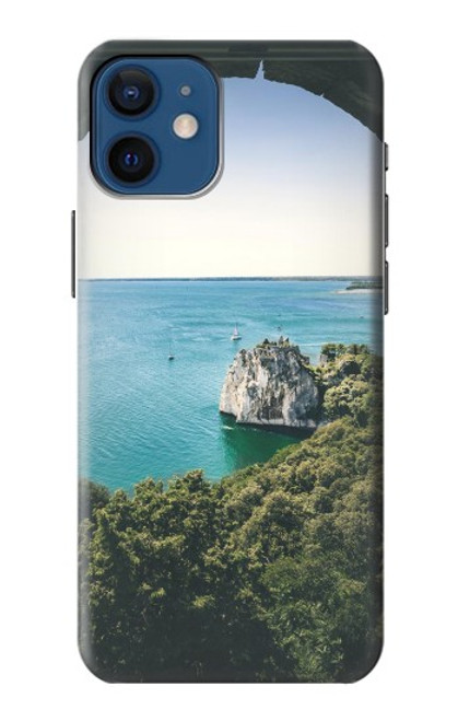 W3865 Europe Duino Beach Italy Hülle Schutzhülle Taschen und Leder Flip für iPhone 12 mini