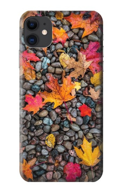 W3889 Maple Leaf Hülle Schutzhülle Taschen und Leder Flip für iPhone 11
