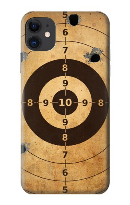 W3894 Paper Gun Shooting Target Hülle Schutzhülle Taschen und Leder Flip für iPhone 11