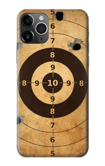 W3894 Paper Gun Shooting Target Hülle Schutzhülle Taschen und Leder Flip für iPhone 11 Pro Max