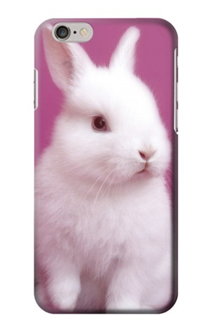 W3870 Cute Baby Bunny Hülle Schutzhülle Taschen und Leder Flip für iPhone 6 6S