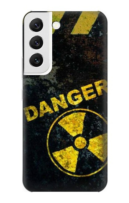 W3891 Nuclear Hazard Danger Hülle Schutzhülle Taschen und Leder Flip für Samsung Galaxy S22