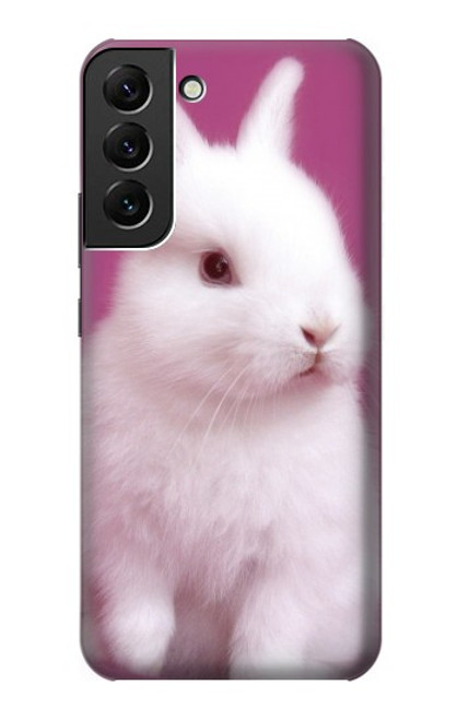 W3870 Cute Baby Bunny Hülle Schutzhülle Taschen und Leder Flip für Samsung Galaxy S22 Plus